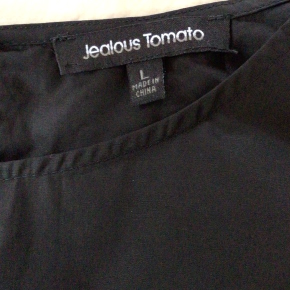 Jealous tomato embroidery top, New, Large - Picture 2 of 7